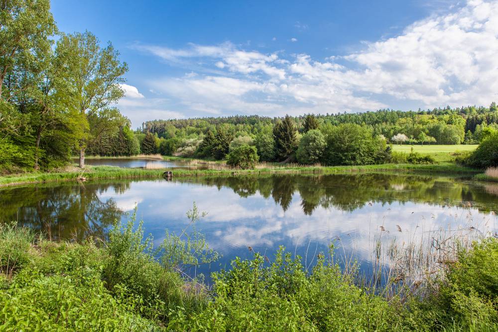 Impact plan d'eau près de Seilhac